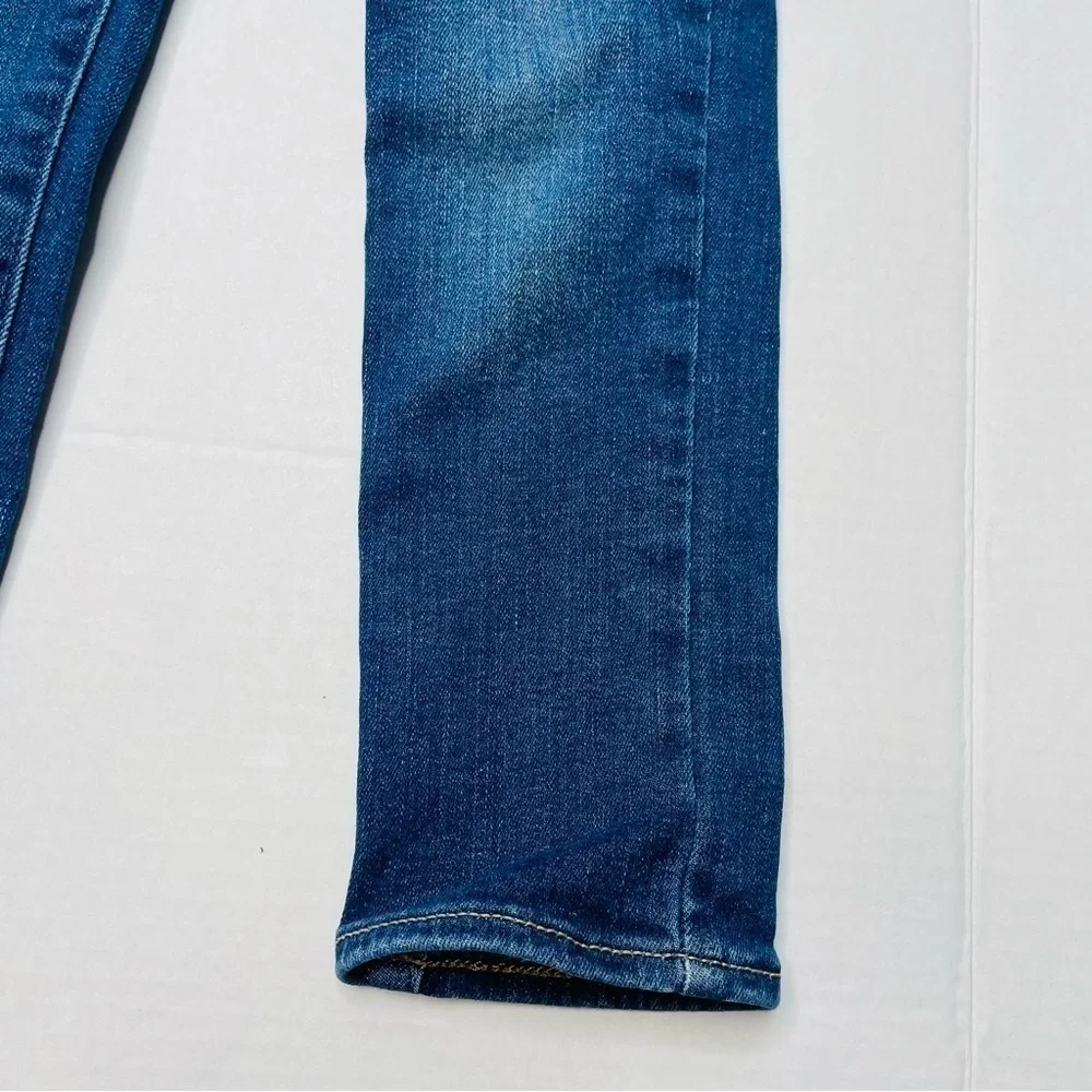 𝅺gap Denim Skinny Fit Jeans in 5 Toddler with Adjustable Waist Dark Wash
